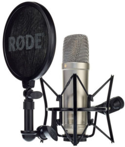 Homestudio einrichten Gesang aufnehmen Großmembran kondensatormikrofon nt1a