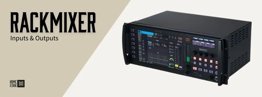 Behringer Wing Inear Rackmixer monitoring Stage Rack Mixer Behringer Wing rack 19" zoll Band musiker