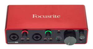 Audiointerface kaufen Test Focusrite