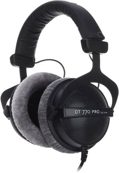 Homestudio einrichten Kopfhörer Homestudio einrichten Studio Kopfhörer Bayerdinamy DT 770 Pro 250 Ohm