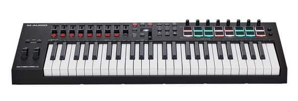 Midi Kexboard Homestudio einrichten Midi Keyboard Homestudio einrichten gewichtet preis leistung einsteiger poti und pads