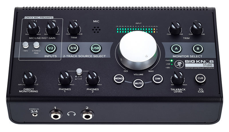 Audio Interface Monitor Controller studio